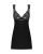 Obsessive Donna Dream babydoll - сексуальна сорочка з мереживом та стрінги, M/L (чорний) - купити в Києві, Україні